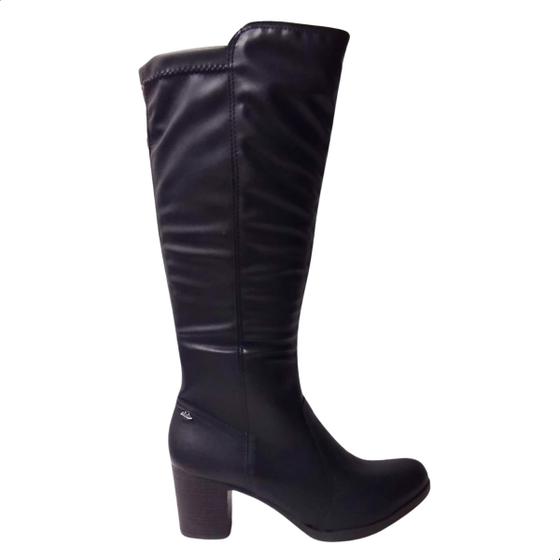 Bota Feminina Adulto de Cano Alto Dakota Salto Alto Quadrado Menor preço em Bota Feminina Adulto de Cano Alto Dakota Salto Alto Quadrado