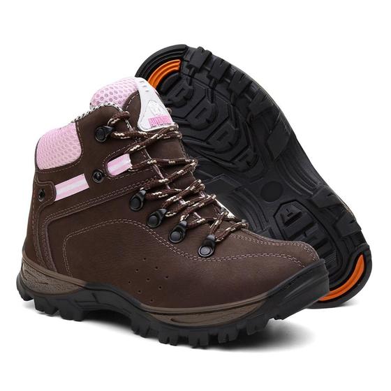 Couro Legítimo Bota Trilha Timberland Feminina Bota Trilha Bota Da