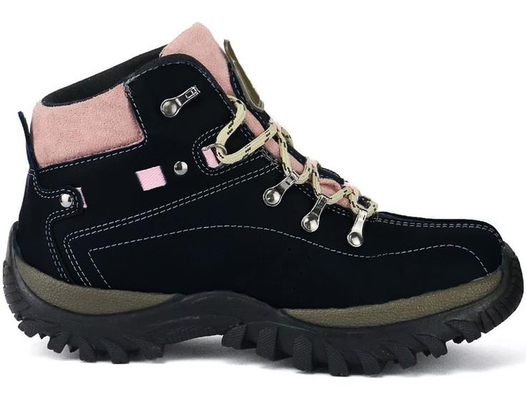 Imagem de Bota Feminina Adventure Trilha Caminhada Super Confortável ref 100