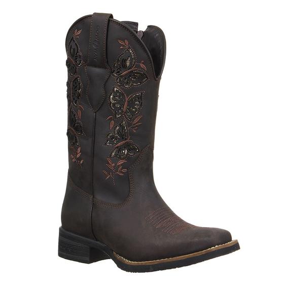 Imagem de Bota Feminina Bico Quadrado Cow Way 35397