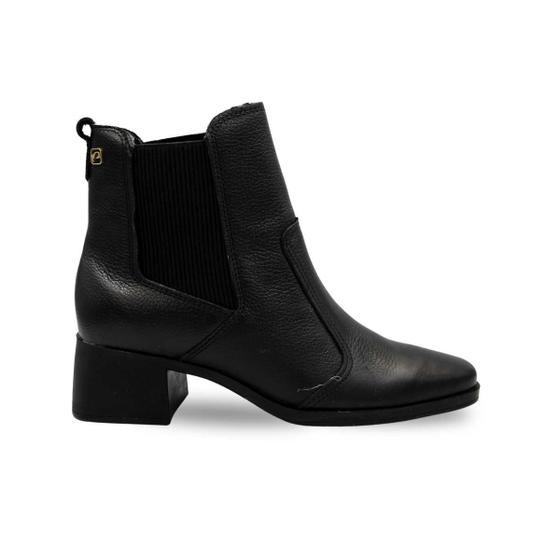 Imagem de Bota Feminina Cano Curto Pegada 282302-05 Preto