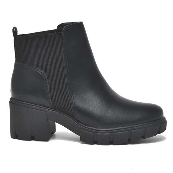 Imagem de Bota Feminina Chelsea Tratorada Preto Via Marte 23-308-01