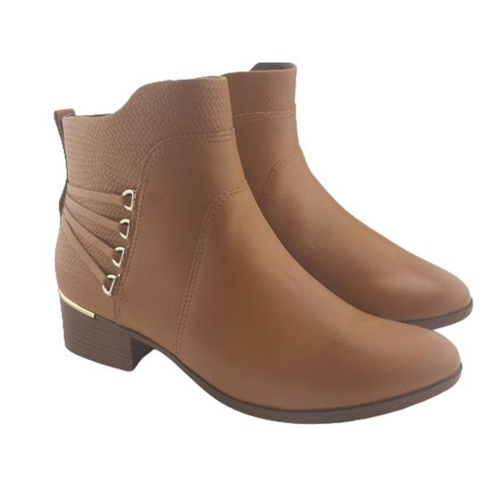 Imagem de Bota Feminina Comfortflex 21-69302 Caramelo