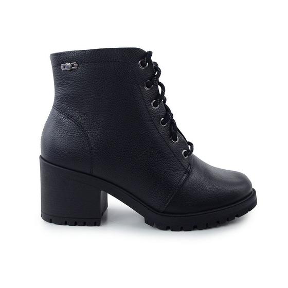 Imagem de Bota Feminina Comfortflex CB Coturno Preta - 2377301