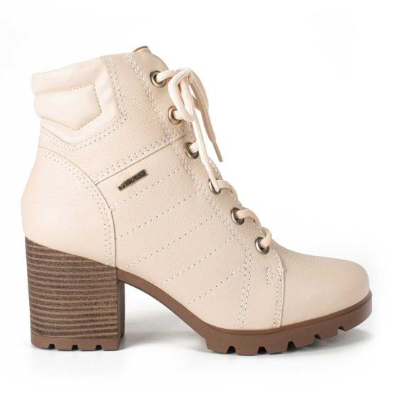 Imagem de Bota Feminina Coturno Dakota Casual Couro Cano Curto G4564