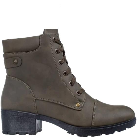 Imagem de Bota Feminina Coturno Mooncity Verde 72047