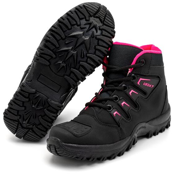 Bota Feminina Coturno Motociclista Adventure Confortável Menor preço em Bota Feminina Coturno Motociclista Adventure Confortável