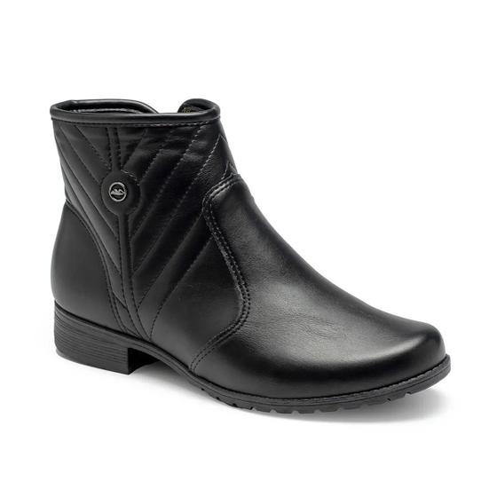 Bota Feminina Dakota Salto Bloco Baixo Cano Curto Tendência Bota