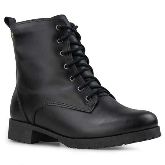 Imagem de Bota feminina Linha Neve forrada em lã sintética Rukka Lace Ref.:22103