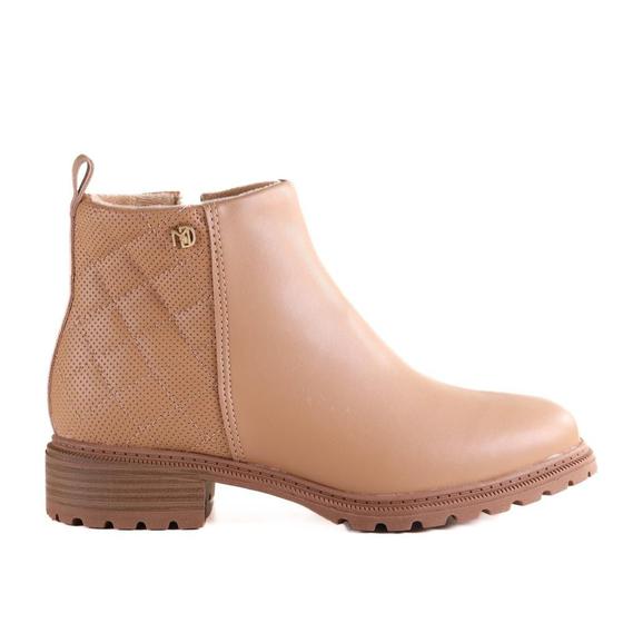 Imagem de Bota Feminina Modare Cano Curto 7074106 Tan