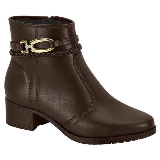 Imagem de Bota Feminina Moleca 5346.102 Preto/Marrom