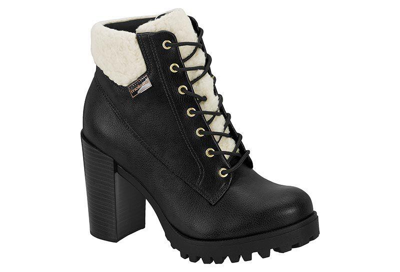Bota Coturno Feminino Botinha Feminina Moleca BOTA COTURNO CANO