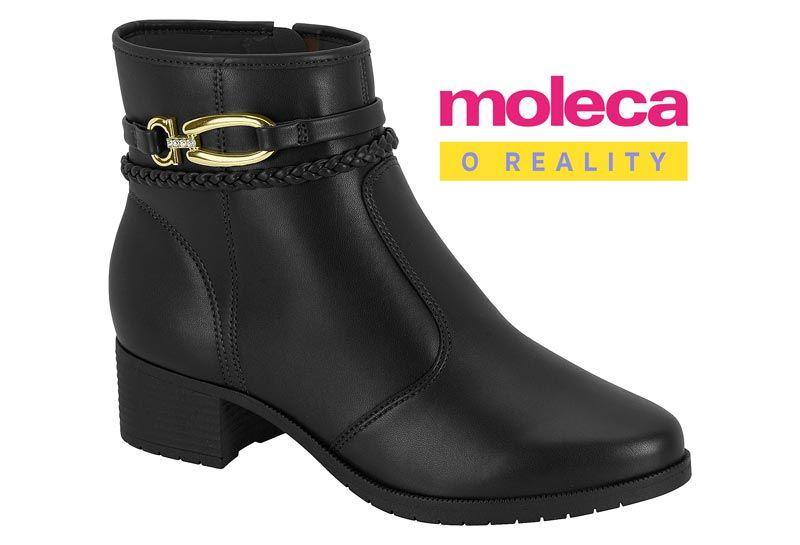 Salto Baixo Bota Da Moleca 2019 Ankle Boot Moleca Básica Salto