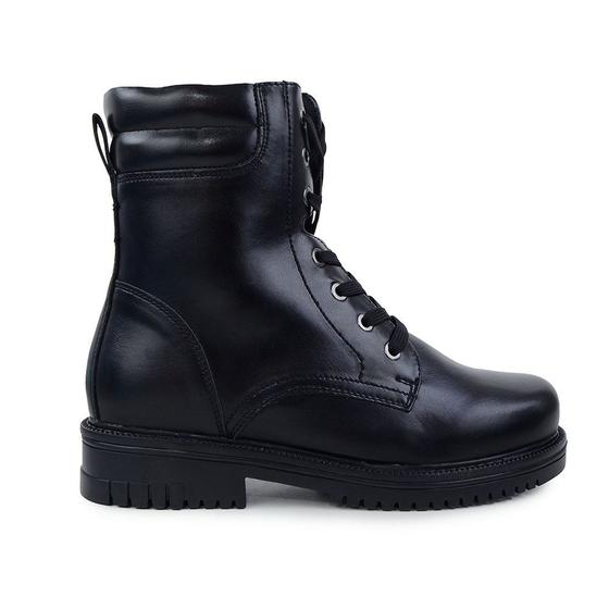 Imagem de Bota Feminina Mooncity Coturno Preto - 7219