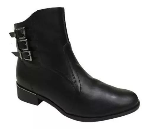 Imagem de Bota Feminina Ramarim Polished Calf/pto  2153103