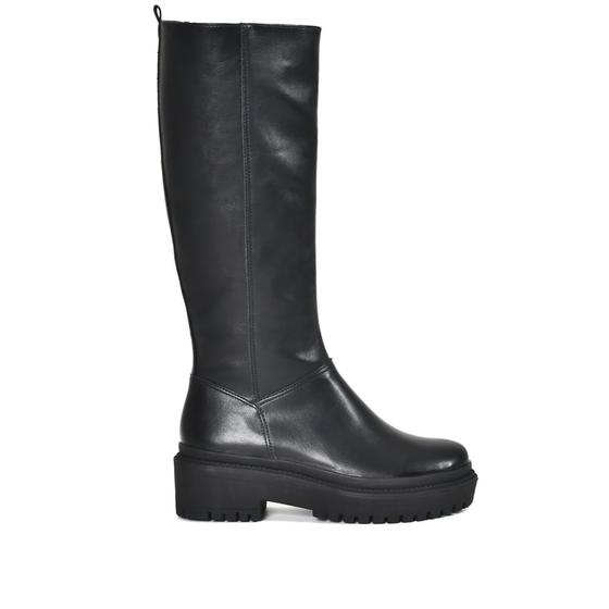 Imagem de Bota Feminina Via Marte Montaria Tratorada Preto
