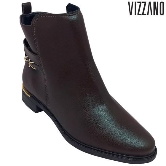 Imagem de Bota Feminina Vizzano Coturno Floather Zurique Cano curto