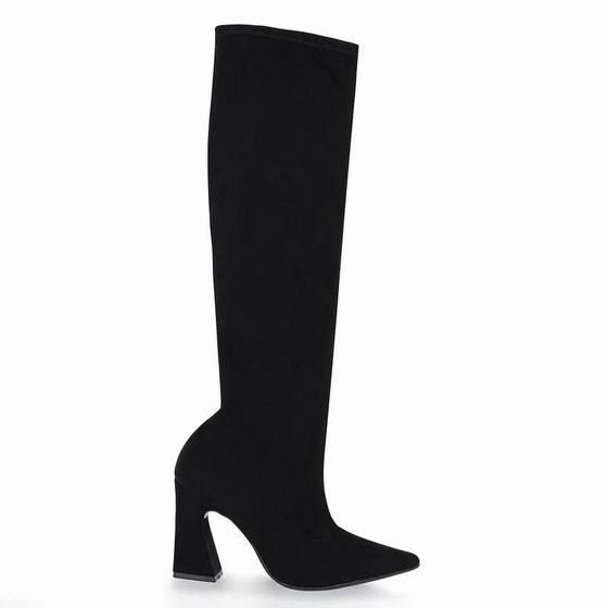 Imagem de Bota Femininia Piccadilly Over The Knee Salto Alto Bico Fino