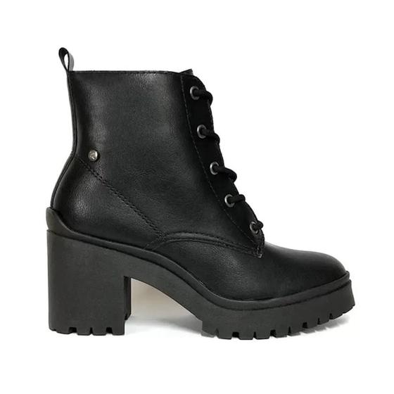 Imagem de Bota Feminino Coturno Tratorado Ramarim Preto