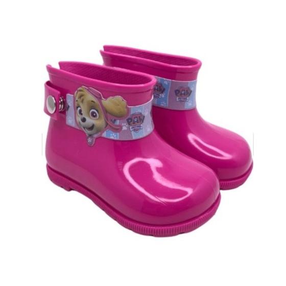 Imagem de Bota Galocha Baby Infantil Nexa Patrulha Rosa