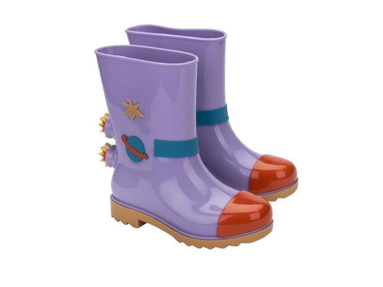 Bota Galocha Infantil Mini Melissa Rain Boot + Fábula Masculino