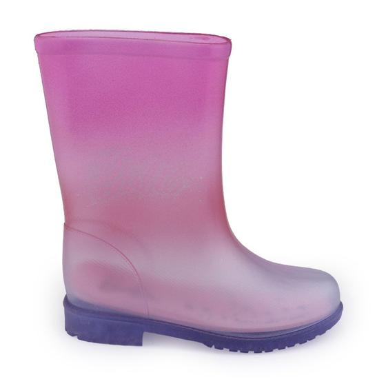 Imagem de Bota Galocha mna Barbie Colorful 23097 Grendene Impermeável