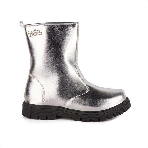 Imagem de Bota Infantil Cano Curto Montaria Sola Tratorada Menina Fashion