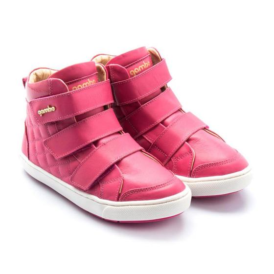 Imagem de Bota Infantil em Couro Gambo Triplo Ajuste Feminina BT51103-PK