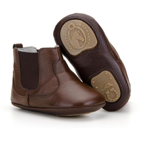 Imagem de Bota Infantil Feminina Masculina Botina Baby Capelli Boots Café 18