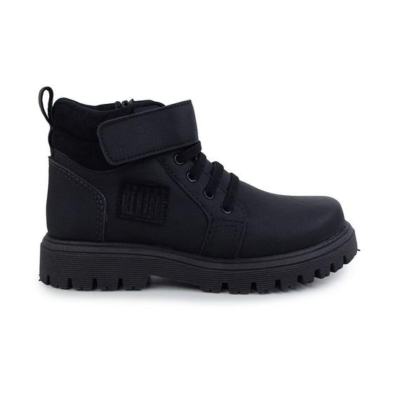 Imagem de Bota Infantil Masculina Grugui Preta - 2127