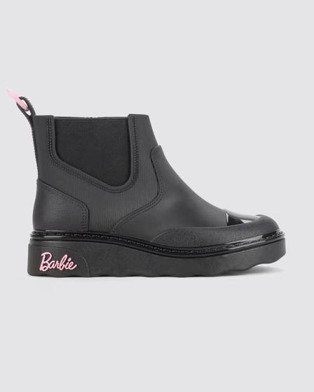 Imagem de Bota infantil meninas grendene barbie hart c/bolsa