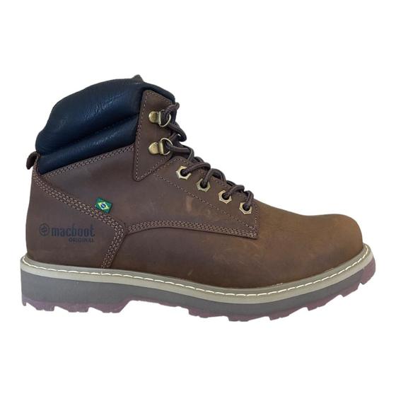 Imagem de Bota Macboot Alumínio 02 Masculina Brown