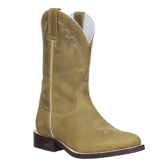 Imagem de Bota Masculina Bico Redondo Couro Tabaco Cow Way 31802