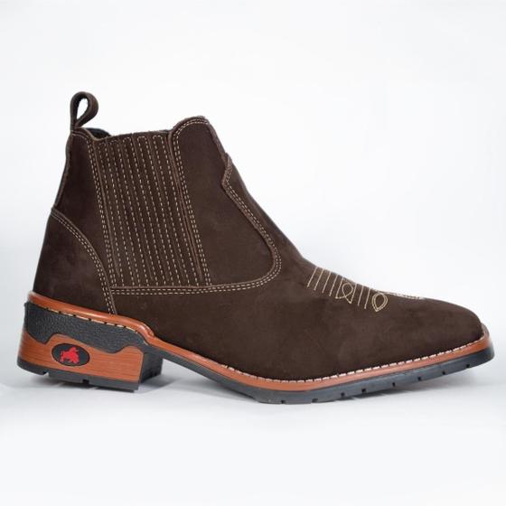 Imagem de Bota Masculina Botina Country Texana Couro