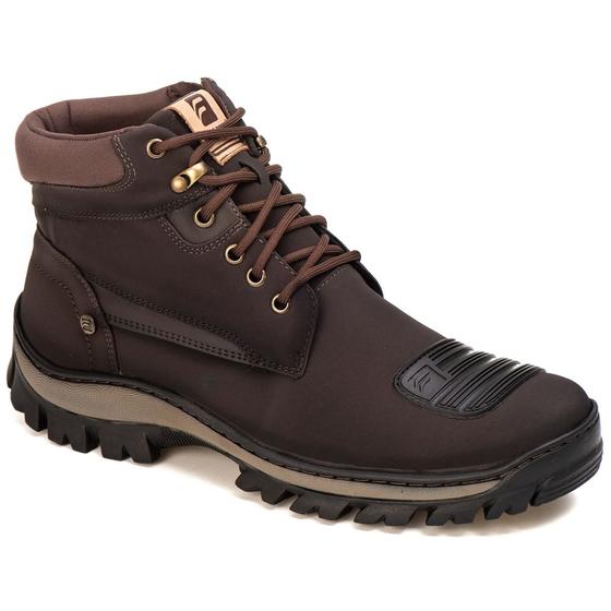 Imagem de Bota Masculina Cano Baixo Solado Tratorado Modelo Adventure