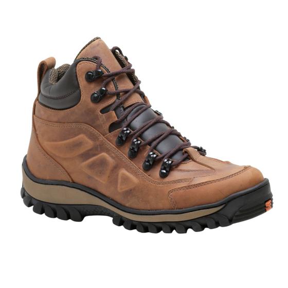 Imagem de Bota Masculina Coturno Adventure Couro 1901 TamanhosGrandes