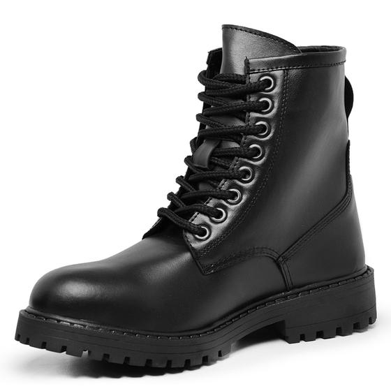 Imagem de Bota masculina coturno  cano medio militar