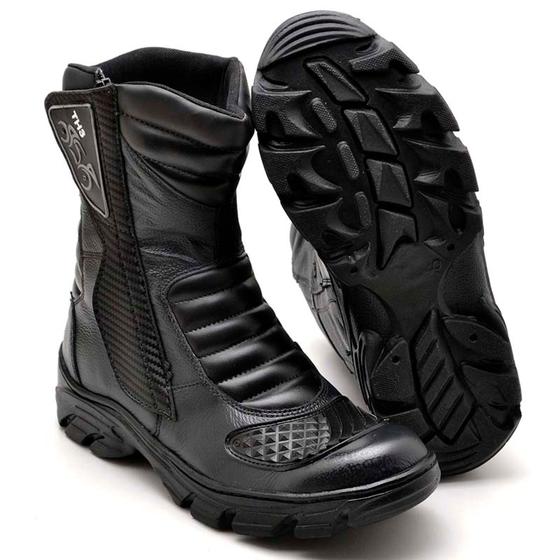 Imagem de Bota Masculina Coturno Motoqueiro Militar  (JOTH1-JOTH3-JOTH5)
