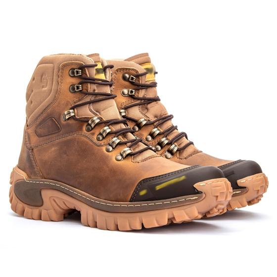 Imagem de Bota Masculina Coturno Sola Tratorada Adventure Reforçada E Confortável NL258