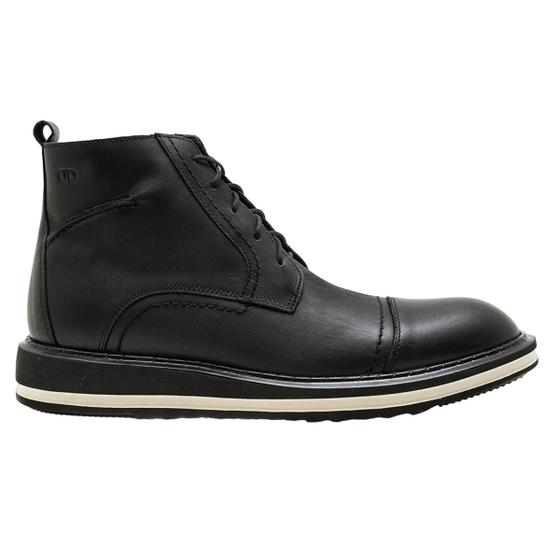 Imagem de Bota Masculina Democrata Garage Trattore Preta - 3551