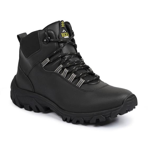 Imagem de Bota masculina eco canyon west earth preto 38 black unica