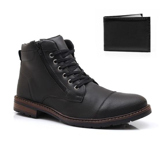 Imagem de Bota Masculina RRG Com Ziper State Com Carteira