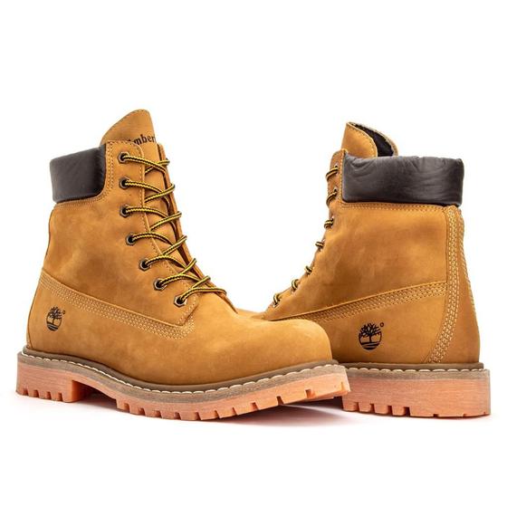 Bota Masculina Timberland Clássica Inch 6 Unissex em Couro Solado De Borracha Antderrapante Menor preço em Bota Masculina Timberland Clássica Inch 6 Unissex em Couro Solado De Borracha Antderrapante