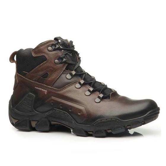 Imagem de Bota Masculina Trekking Couro Brown Pegada 150056-01