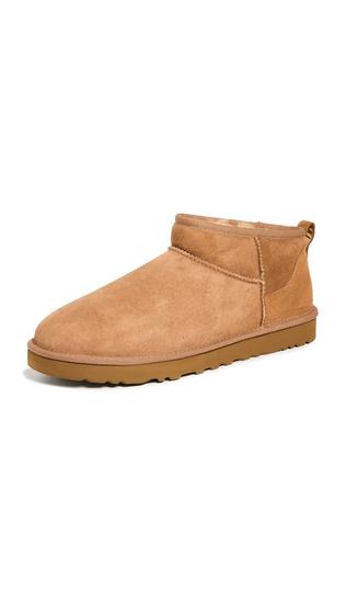 Imagem de Bota masculina UGG Classic Ultra Mini Chestnut tamanho 18