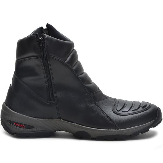 Imagem de Bota Masculino De Motoqueiro Coturno Motociclista Confortável