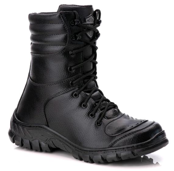 Bota Militar Coturno Masculino Tático Cano Alto Palmilha Gel Franway Menor preço em Bota Militar Coturno Masculino Tático Cano Alto Palmilha Gel Franway