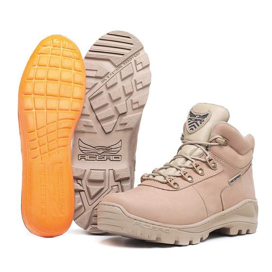 Imagem de Bota Militar Tatica Padrão Americano Cano Curto Acero