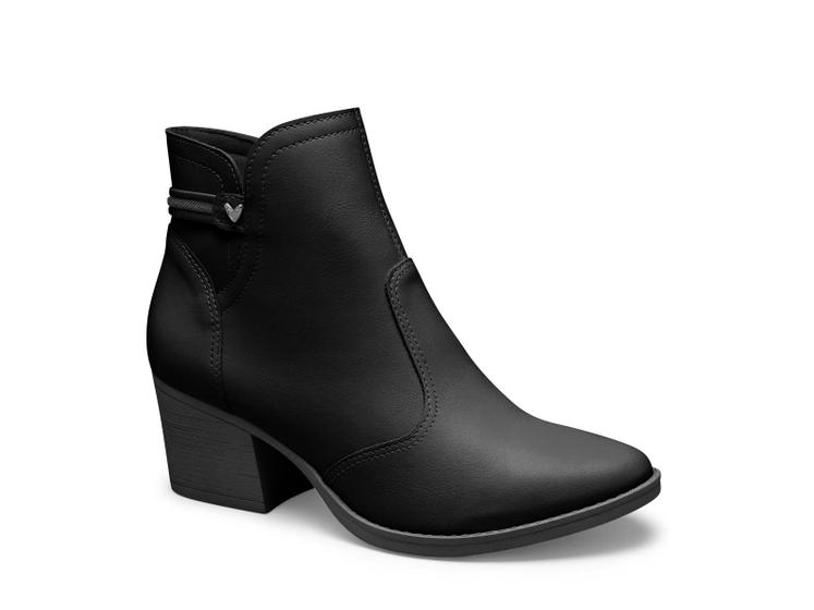 Imagem de Bota Mississipi Feminina Cano Curto 61 Preto