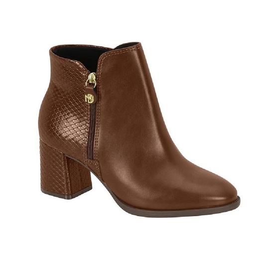 Bota Modare Feminino Salto Alto Cano Curto Snake 7078 101 Menor preço em Bota Modare Feminino Salto Alto Cano Curto Snake 7078 101